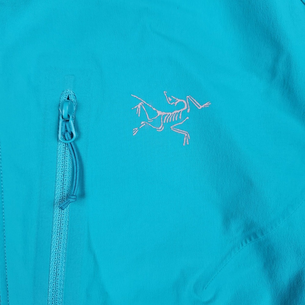 Arcteryx Psiphon SL Pullover Womens Large Blue 1/2 Zip‎ Technical Hooded Jacket - Picture 3 of 11
